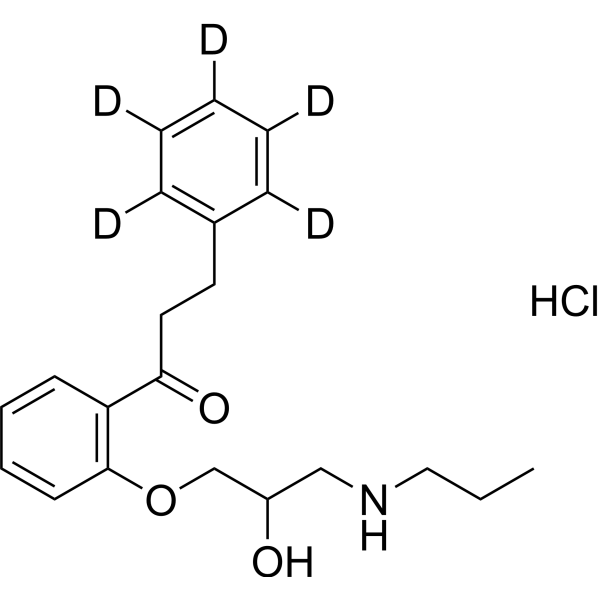 Propafenone-(phenyl-dd5) (hydrochloride) 93909-48-9